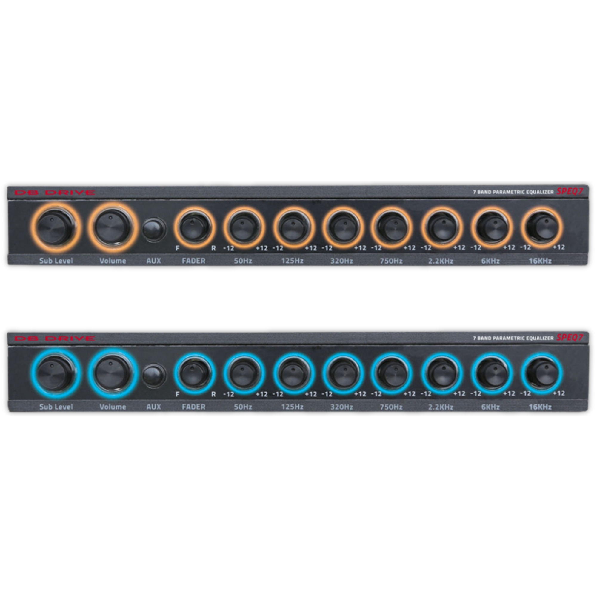 Ecualizador Paramétrico 7 Bandas DB Drive SPEQ7 8V