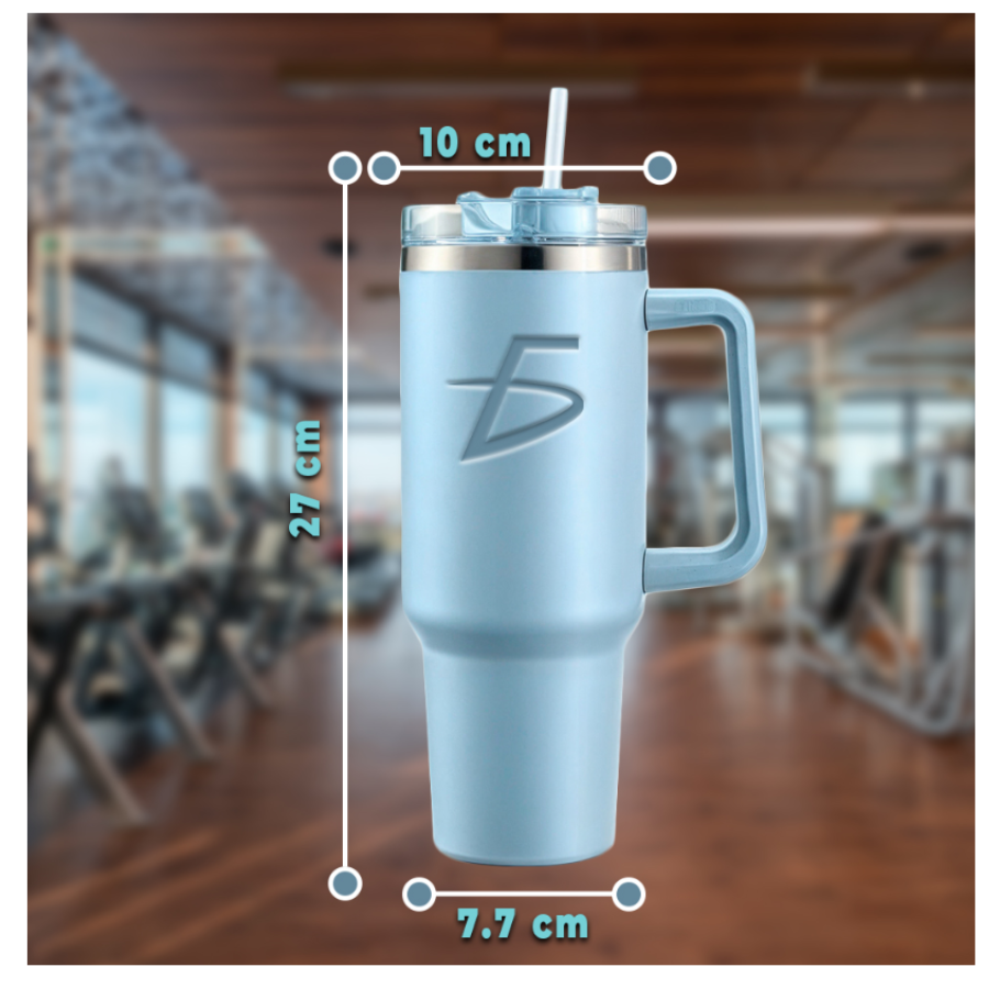 Vaso Térmico 900ml que Conserva por 10 Horas tus Bebidas Frías o Calientes tipo Stley