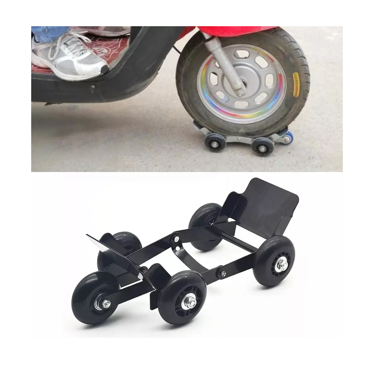 Remolque De Motocicleta En Movimiento Moto Mover Para Coche