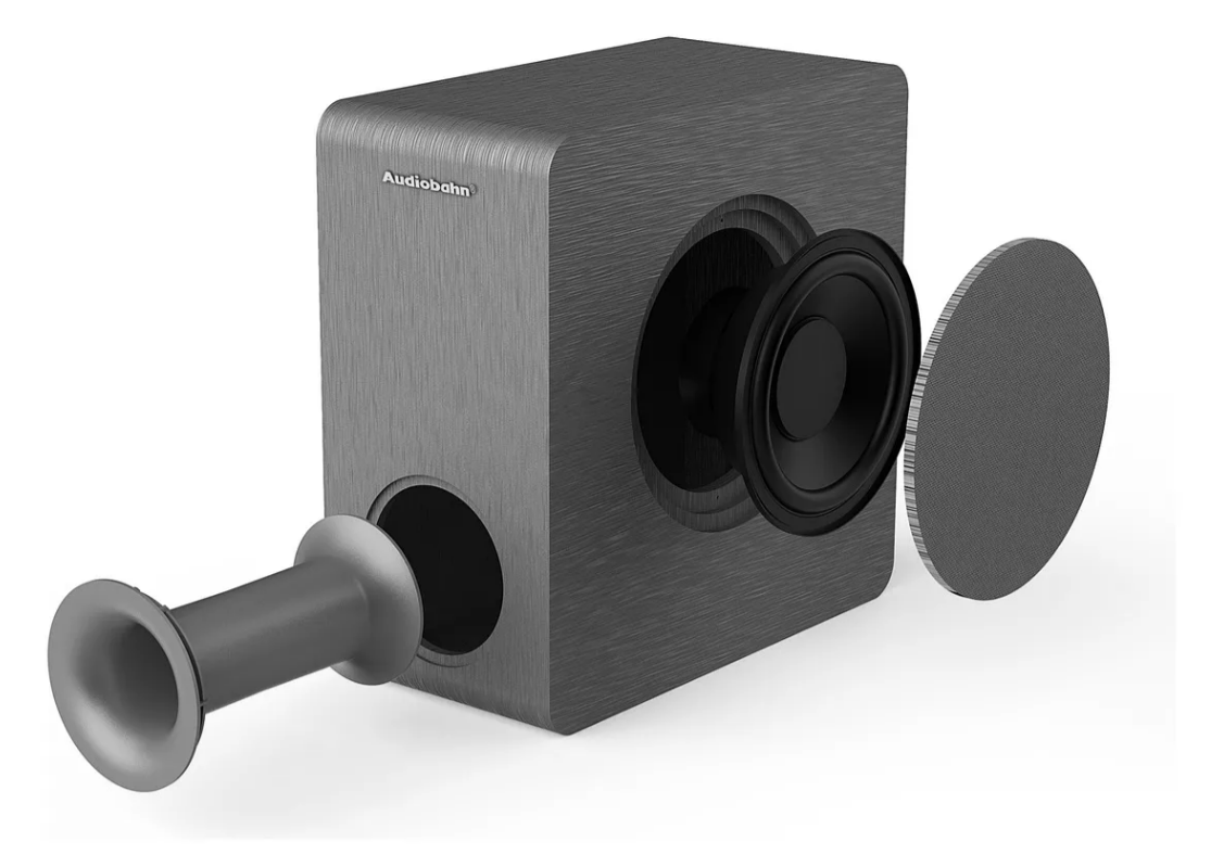  Barra de Sonido Audiobahn 2.1 con Subwoofer Inalámbrico ASBAR1000PACK
