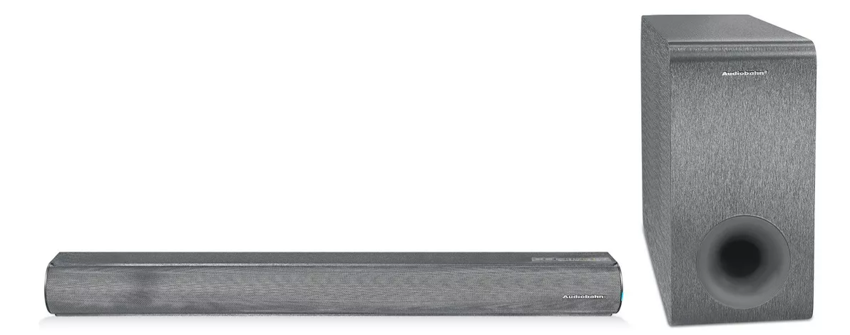  Barra de Sonido Audiobahn 2.1 con Subwoofer Inalámbrico ASBAR1000PACK