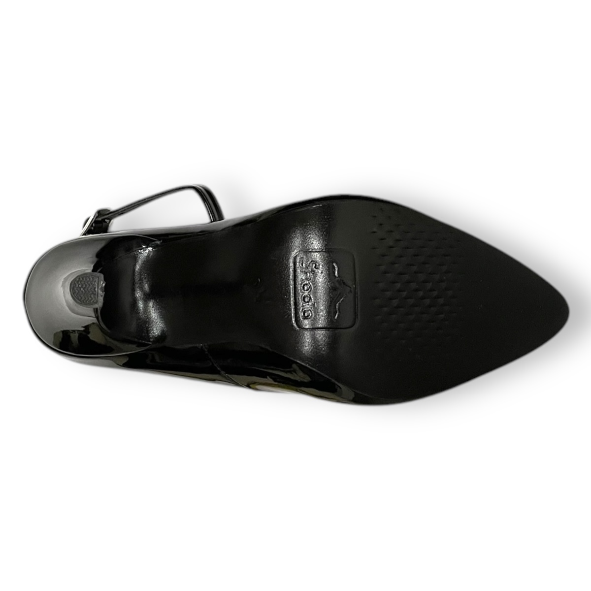 Zapatillas Negras Mujer Vestir Shadia Tacón Delgado 9 Cm