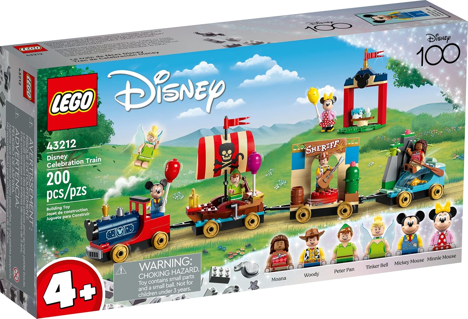 Lego Disney Tren De Celebracion 43212 100 Aniversario