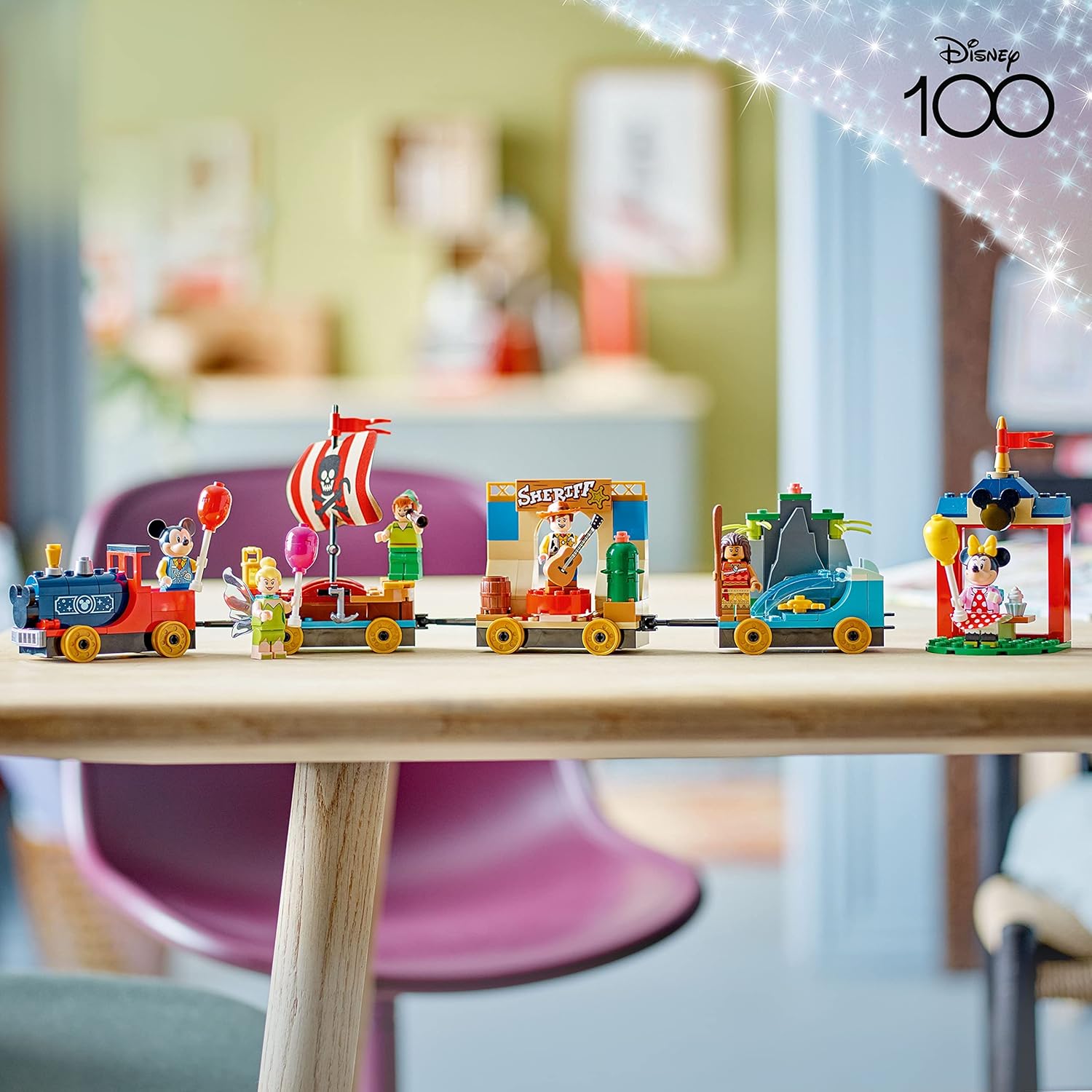 Lego Disney Tren De Celebracion 43212 100 Aniversario