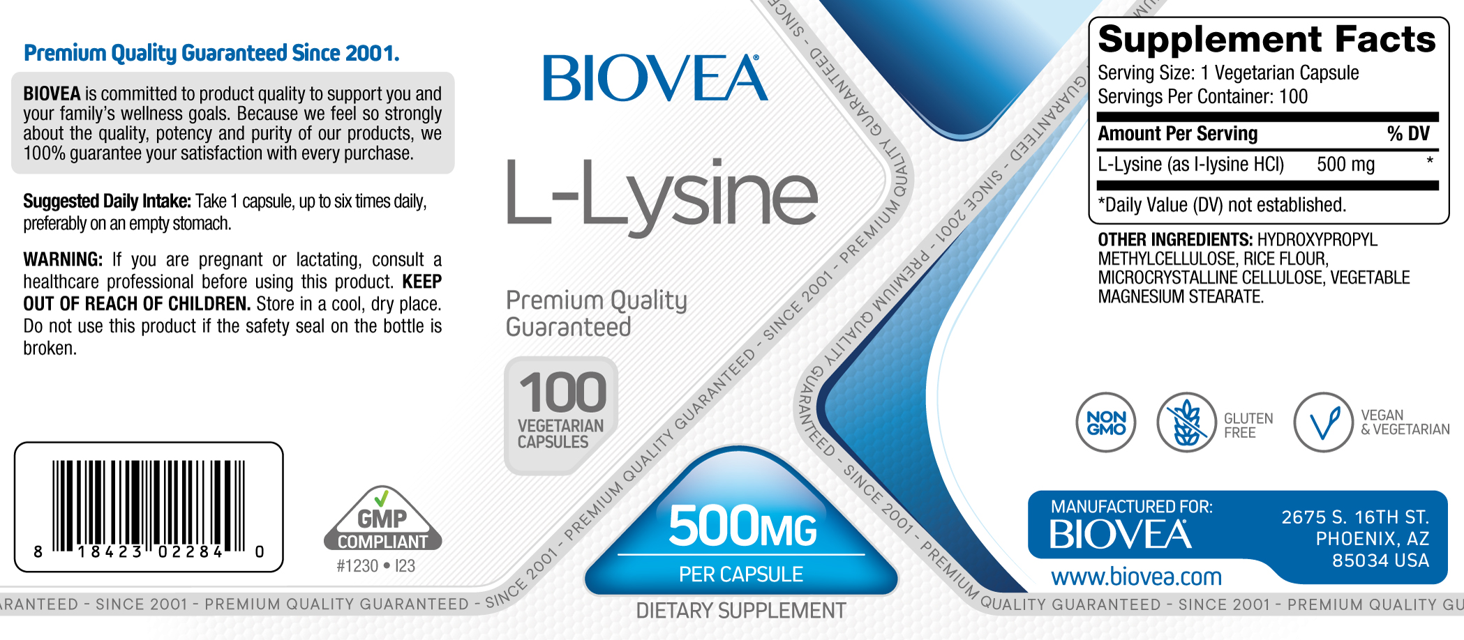 Biovea L-Lisina