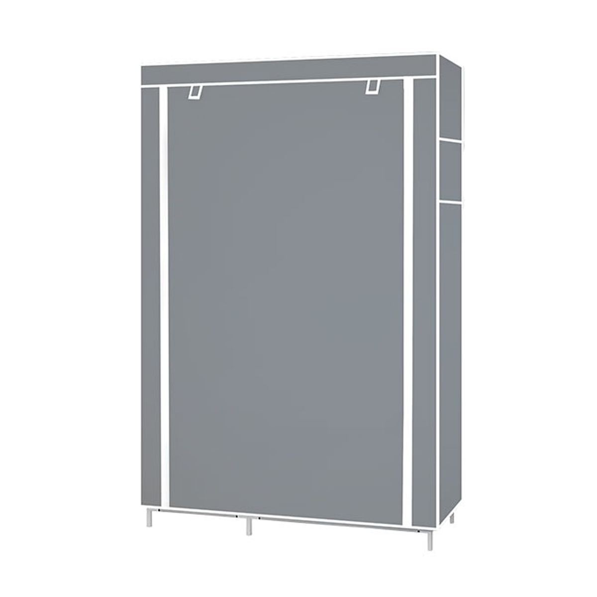 Closet Organizador De Ropa Armable Y Portátil Color Al Azar