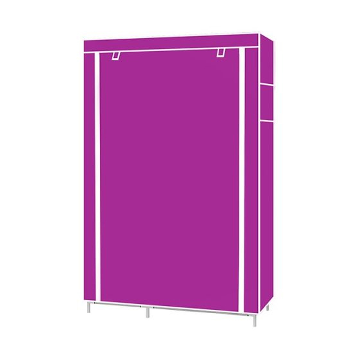Closet Organizador De Ropa Armable Y Portátil Color Al Azar