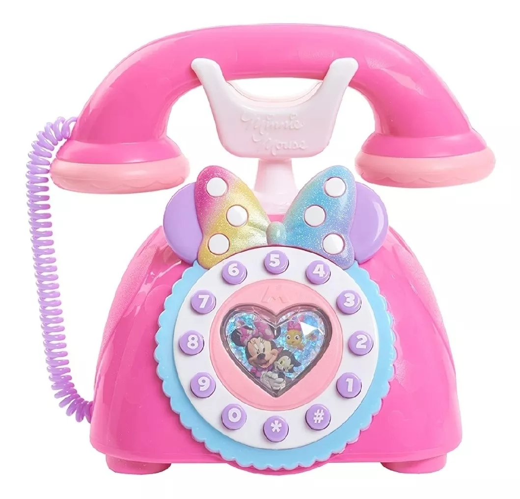 Teléfono Minnie Mouse Happy Helpers Disney Luces Y Sonidos