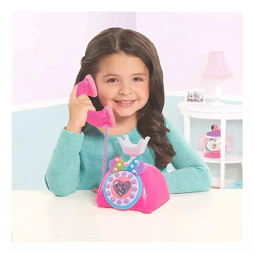 Teléfono Minnie Mouse Happy Helpers Disney Luces Y Sonidos