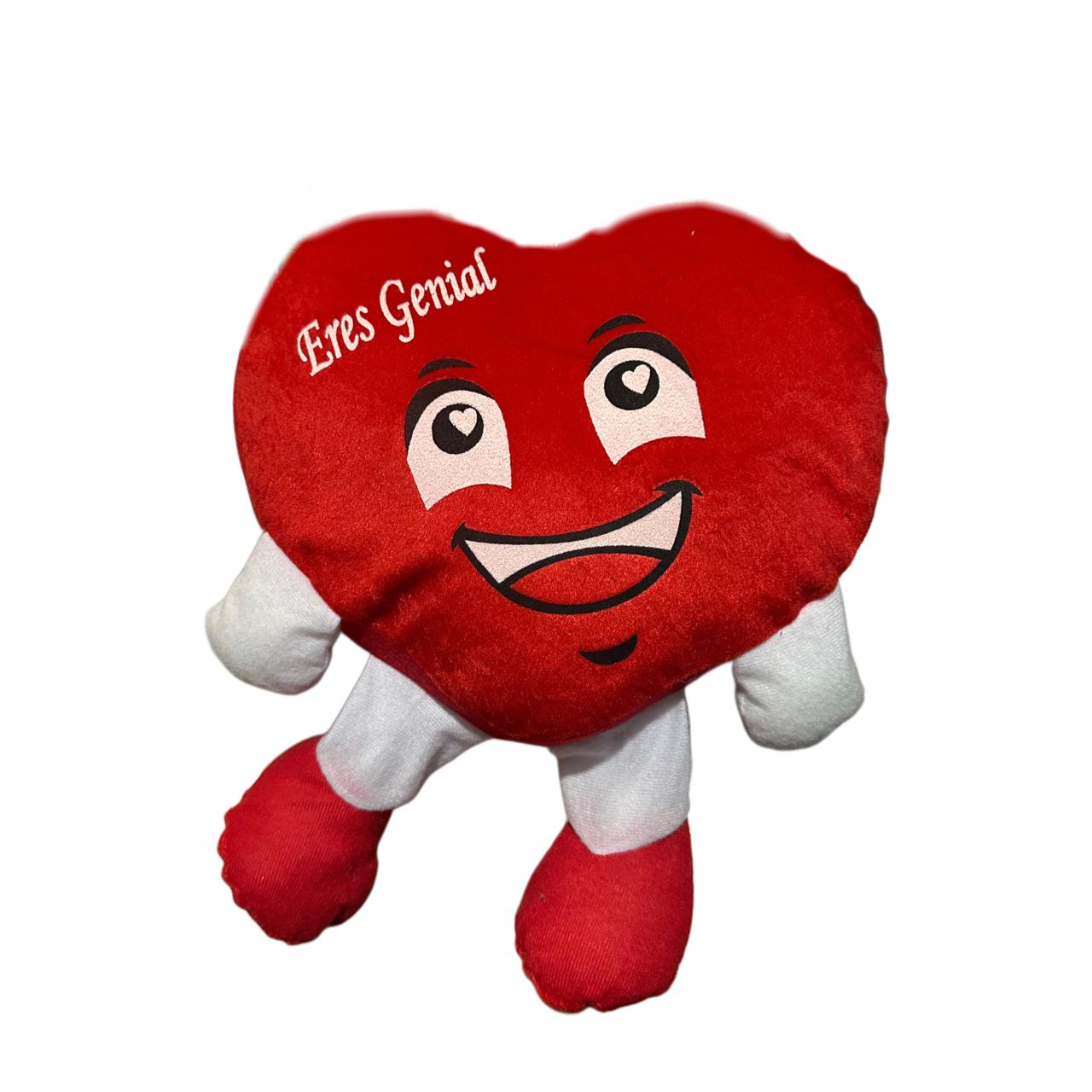 Cojín, Peluche Corazón, Manos, Patas, Amor, Amistad, Regalo, Decoración, Adorno