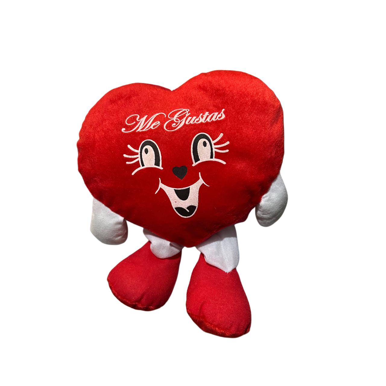 Cojín, Peluche Corazón, Manos, Patas, Amor, Amistad, Regalo, Decoración, Adorno