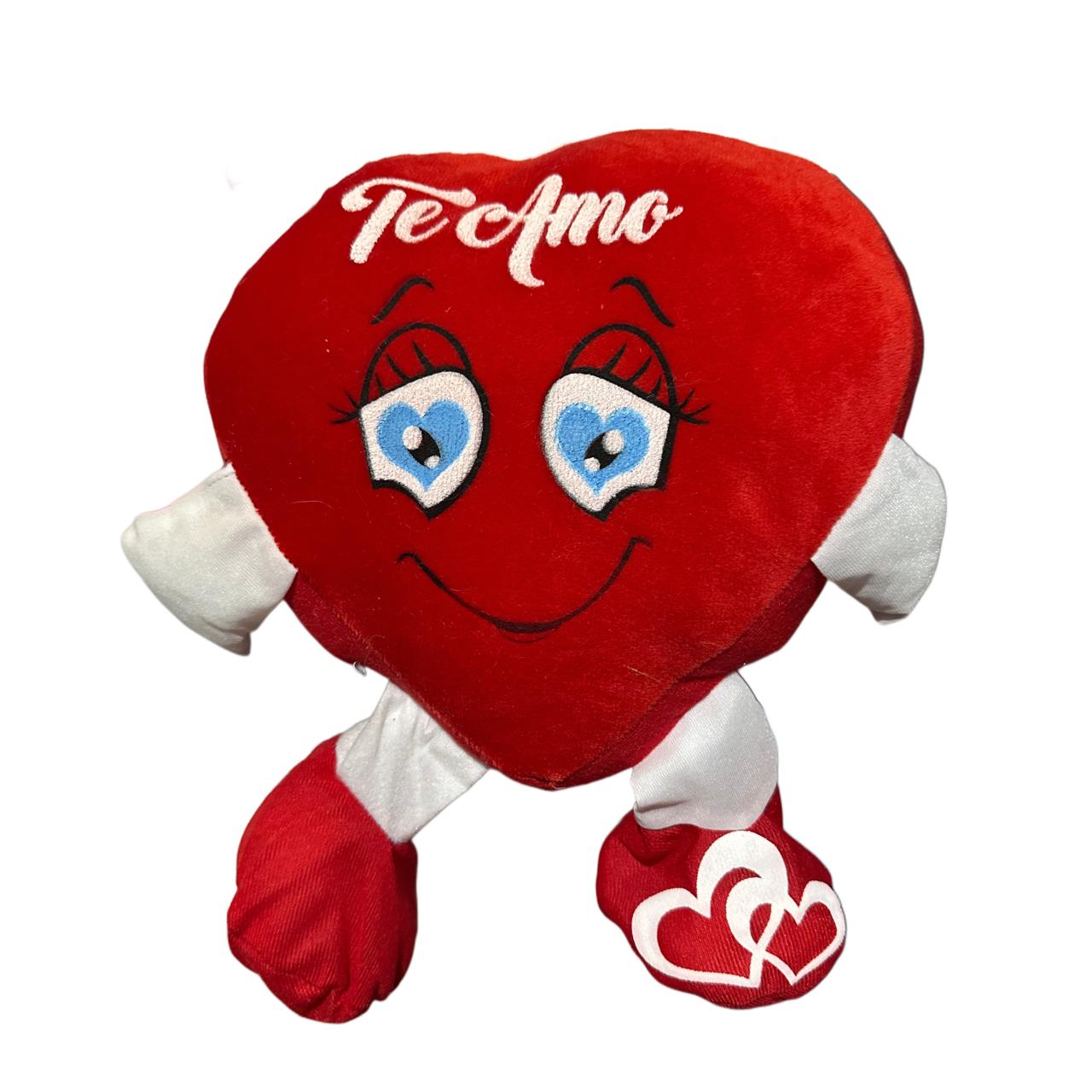 Cojín, Peluche Corazón, Manos, Patas, Amor, Amistad, Regalo, Decoración, Adorno