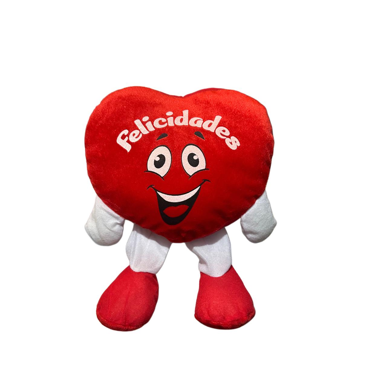 Cojín, Peluche Corazón, Manos, Patas, Amor, Amistad, Regalo, Decoración, Adorno