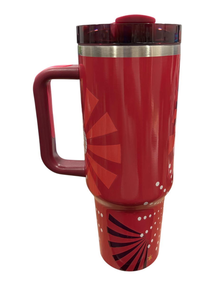 Termo Stanley Quencher H2.0 de acero inixidable Barbie 80s Dynamite de 40 Oz. Libre de BPA