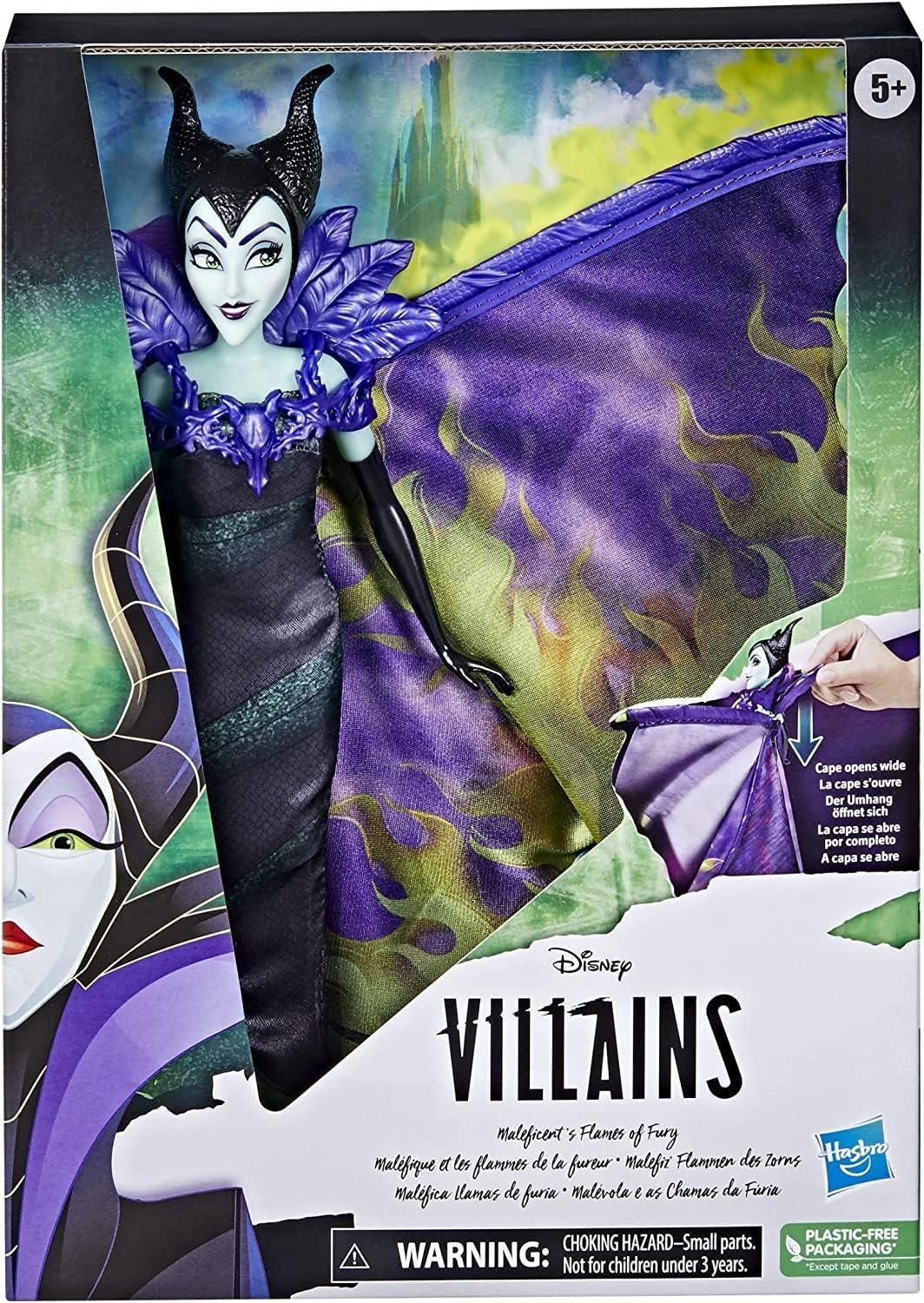 Muñeca Hasbro Disney Villains Maléfica Llamas De Furia 27 Cm