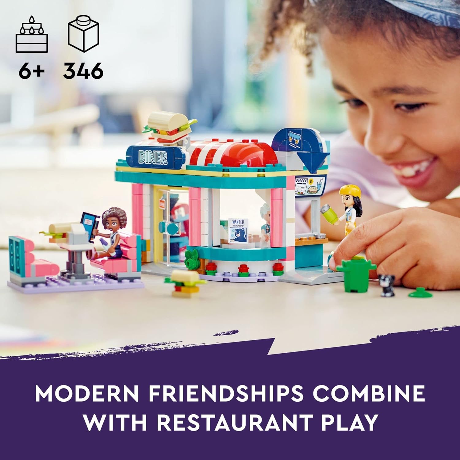 Lego Friends Restaurante Clásico De Heartlake 41728