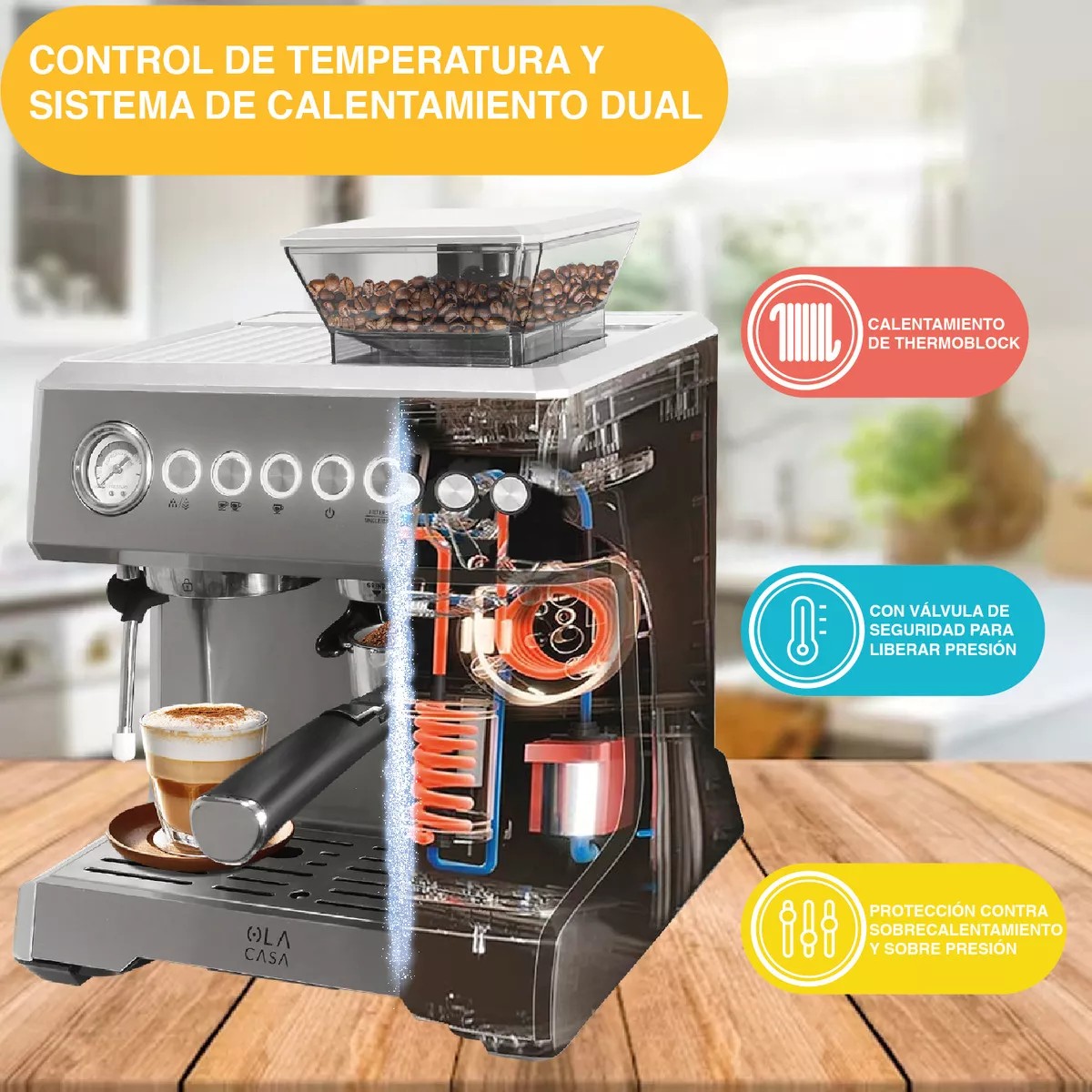 Cafetera espresso 