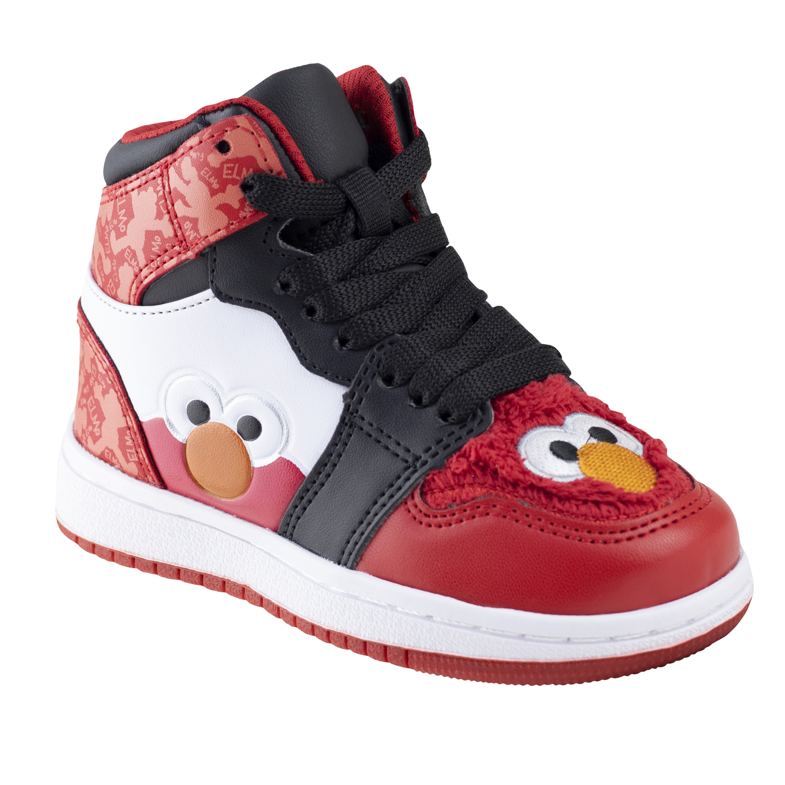 Tenis Rojo Para Niño Tipo Bota Elmo Plaza Sesamo Karsten 116001-B Comodos