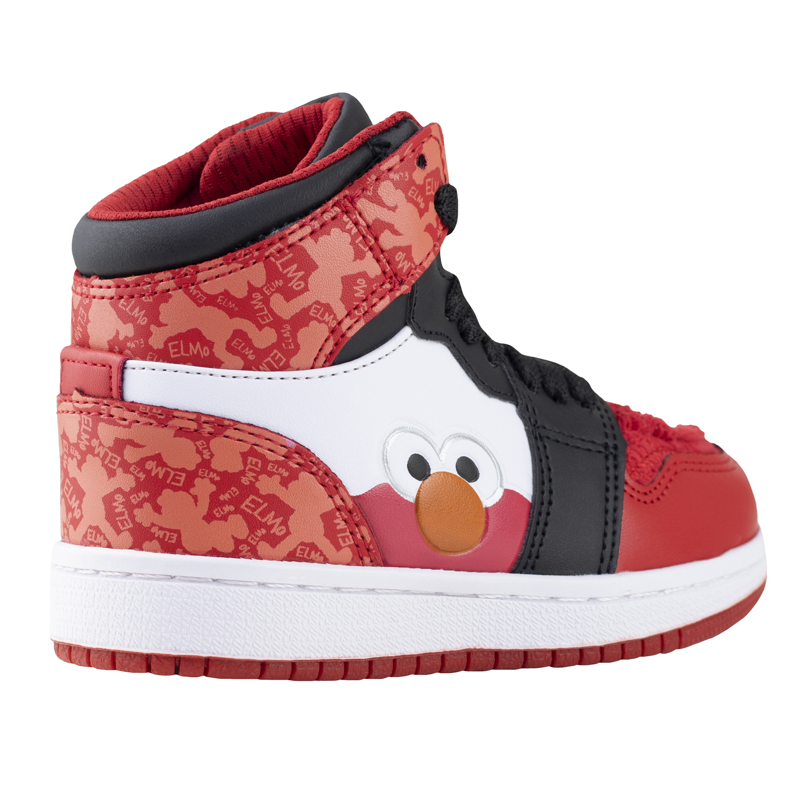 Tenis Rojo Para Niño Tipo Bota Elmo Plaza Sesamo Karsten 116001-B Comodos