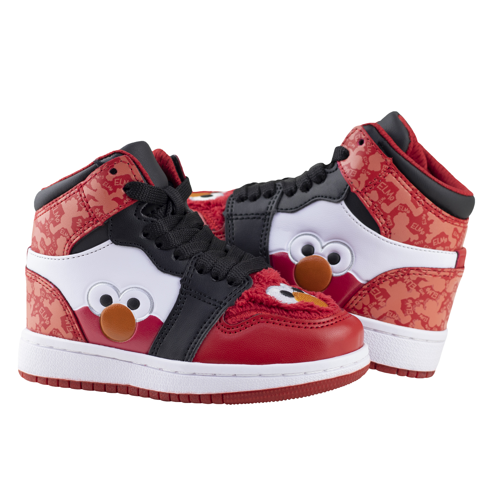 Tenis Rojo Para Niño Tipo Bota Elmo Plaza Sesamo Karsten 116001-B Comodos