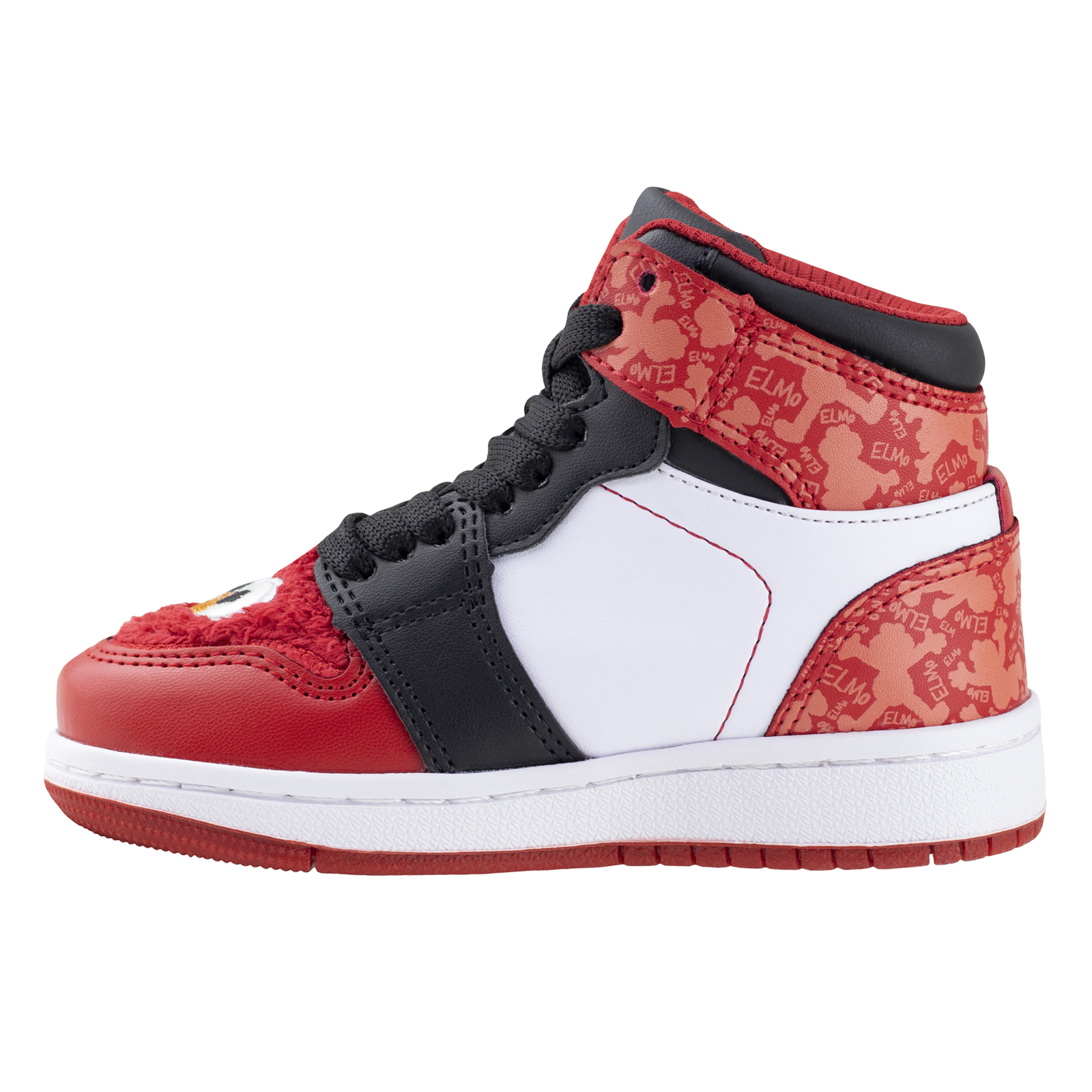 Tenis Rojo Para Niño Tipo Bota Elmo Plaza Sesamo Karsten 116001-B Comodos