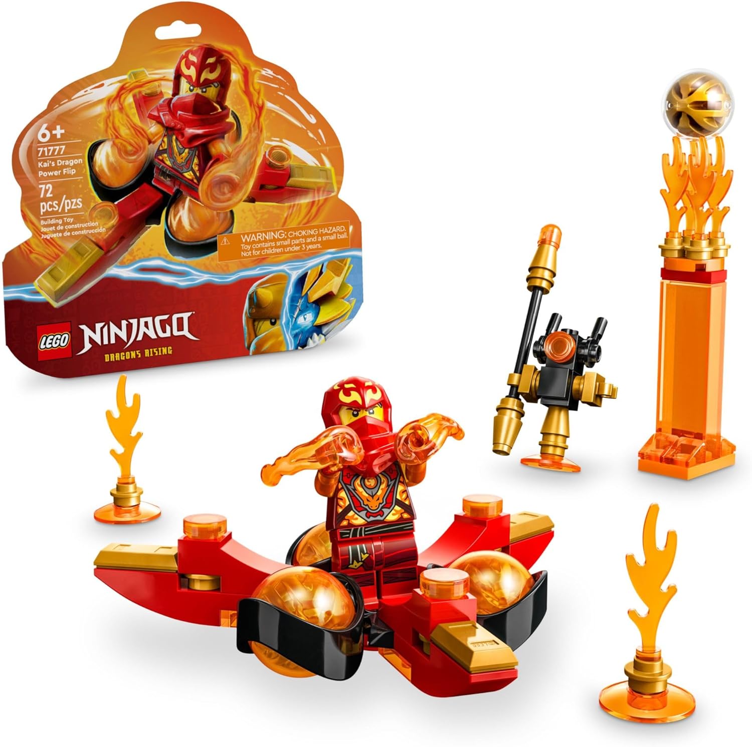 Lego® Ninjago® 71777 Kai Dragon Power Tornado Spinjitzu