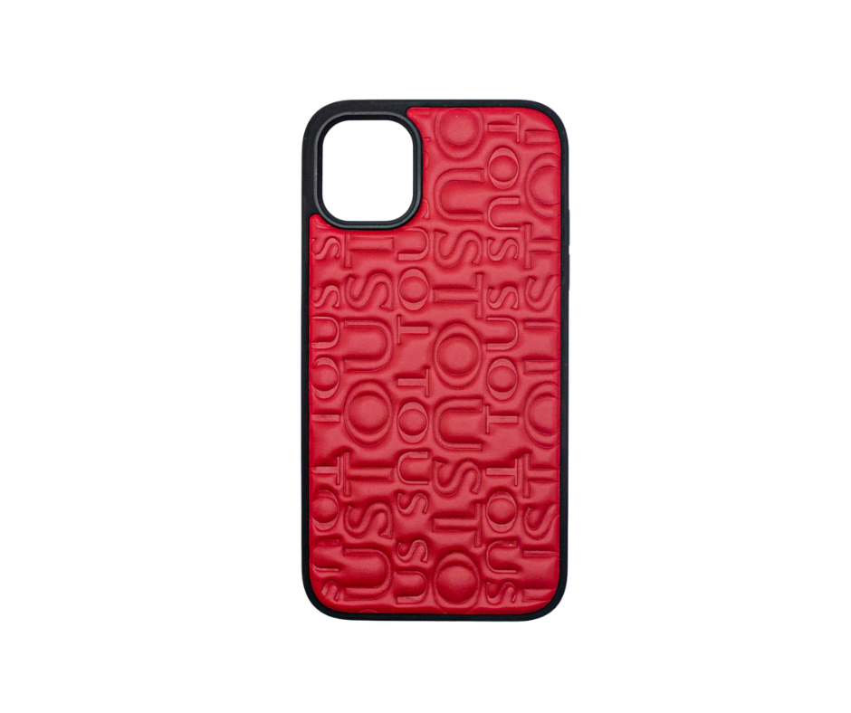 CASE TOUS-5 ROJO IPHONE 15 PRO ESTUCHE PROTECTOR FUNDA EMBLEMATICA