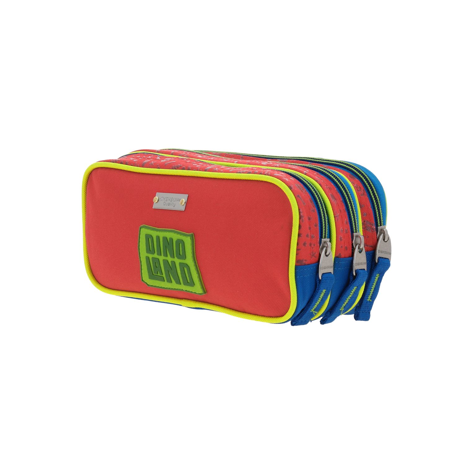  Lapicera 3D Estuche Chenson Doble Cierre T-rex Dicor CO66060-R