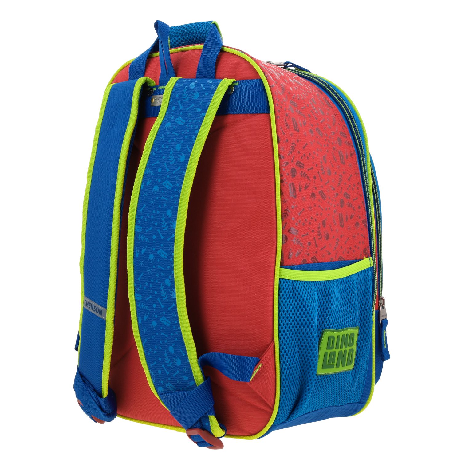Mochila Escolar Grande Chenson Dinosaurio T-Rex DICOR CO66058-R
