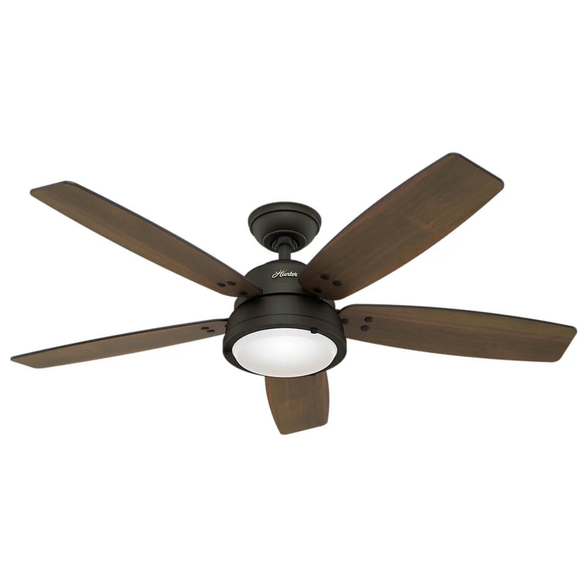 Ventilador de Techo Hunter 59040 52" 5 Aspas Reversible Exterior ALBY12