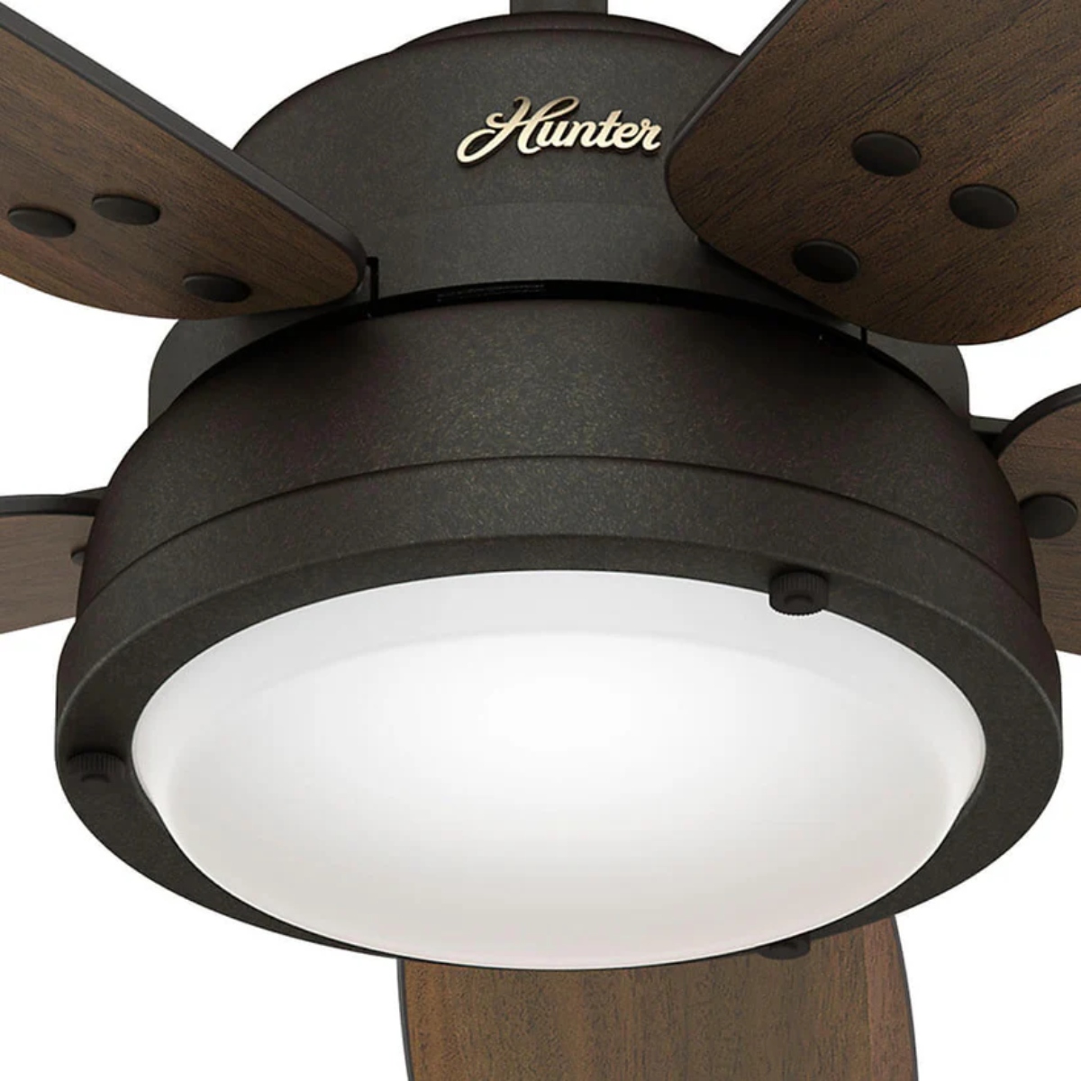 Ventilador de Techo Hunter 59040 52" 5 Aspas Reversible Exterior ALBY12
