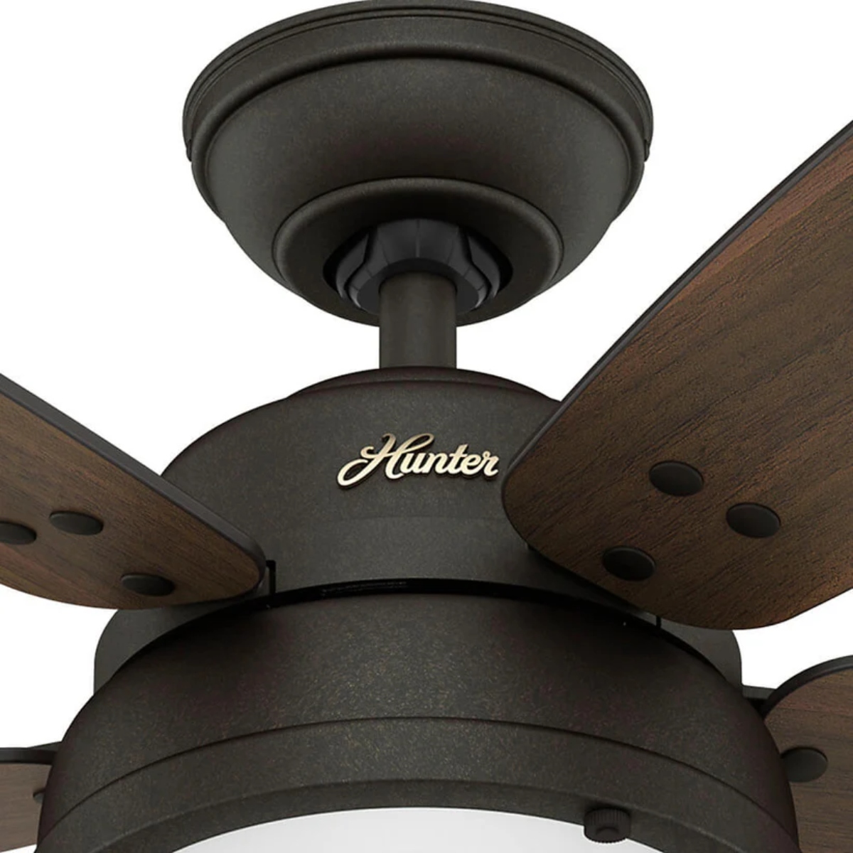 Ventilador de Techo Hunter 59040 52" 5 Aspas Reversible Exterior ALBY12