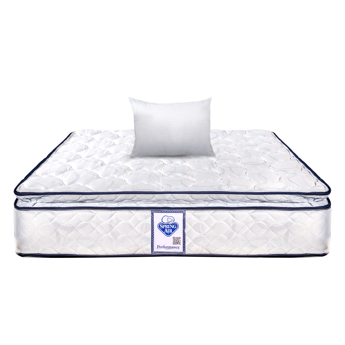 Colchón Spring Air  Panama City Individual + 1 Almohada 