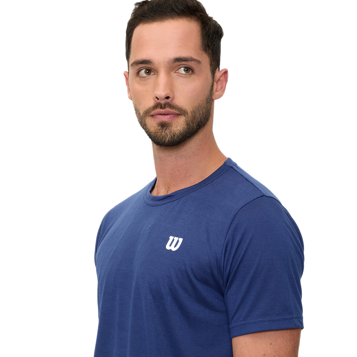 Playera Wilson Polyspun Cuello Redondo lisa para Hombre 