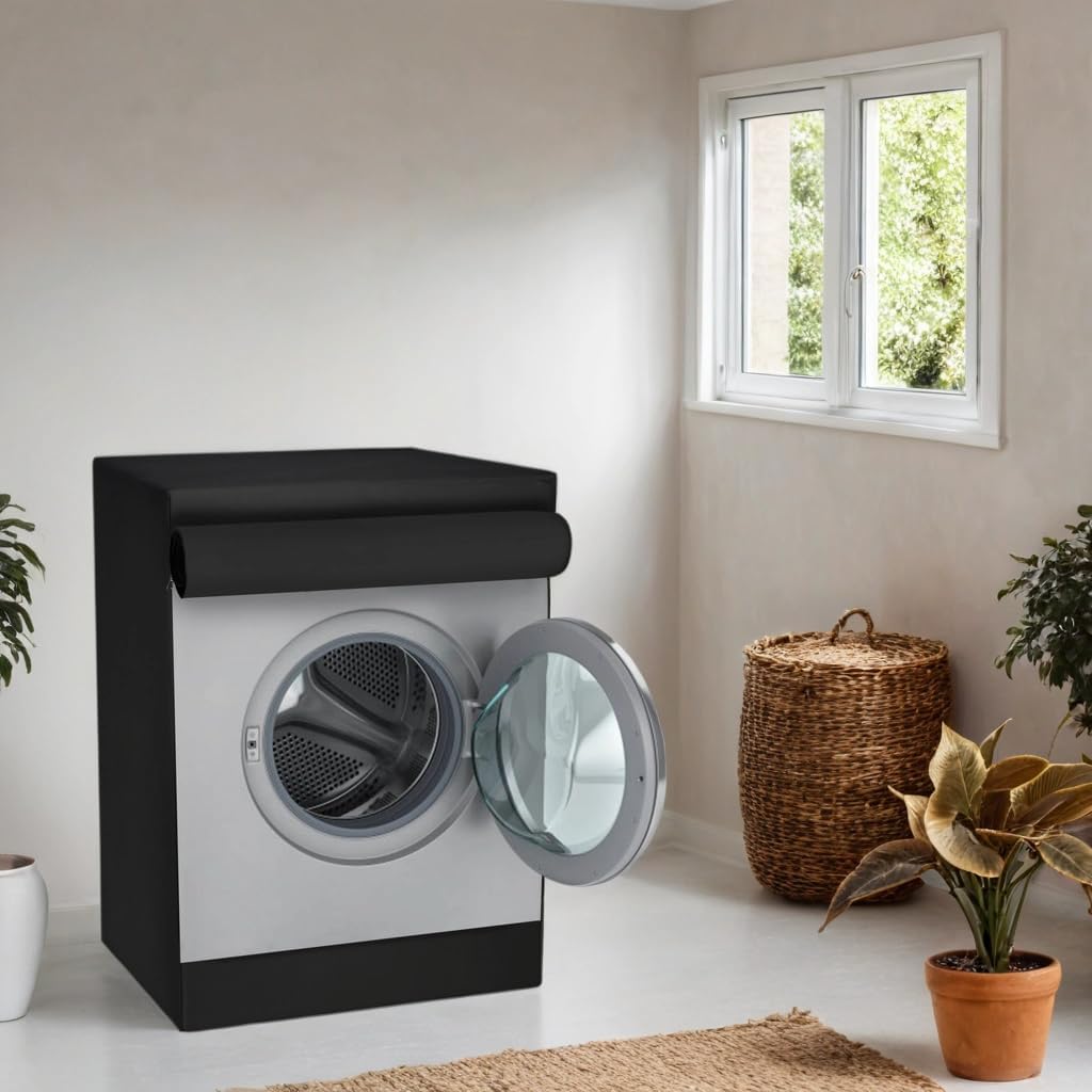 Funda para Lavadora de Carga Frontal Black Basics by GILA