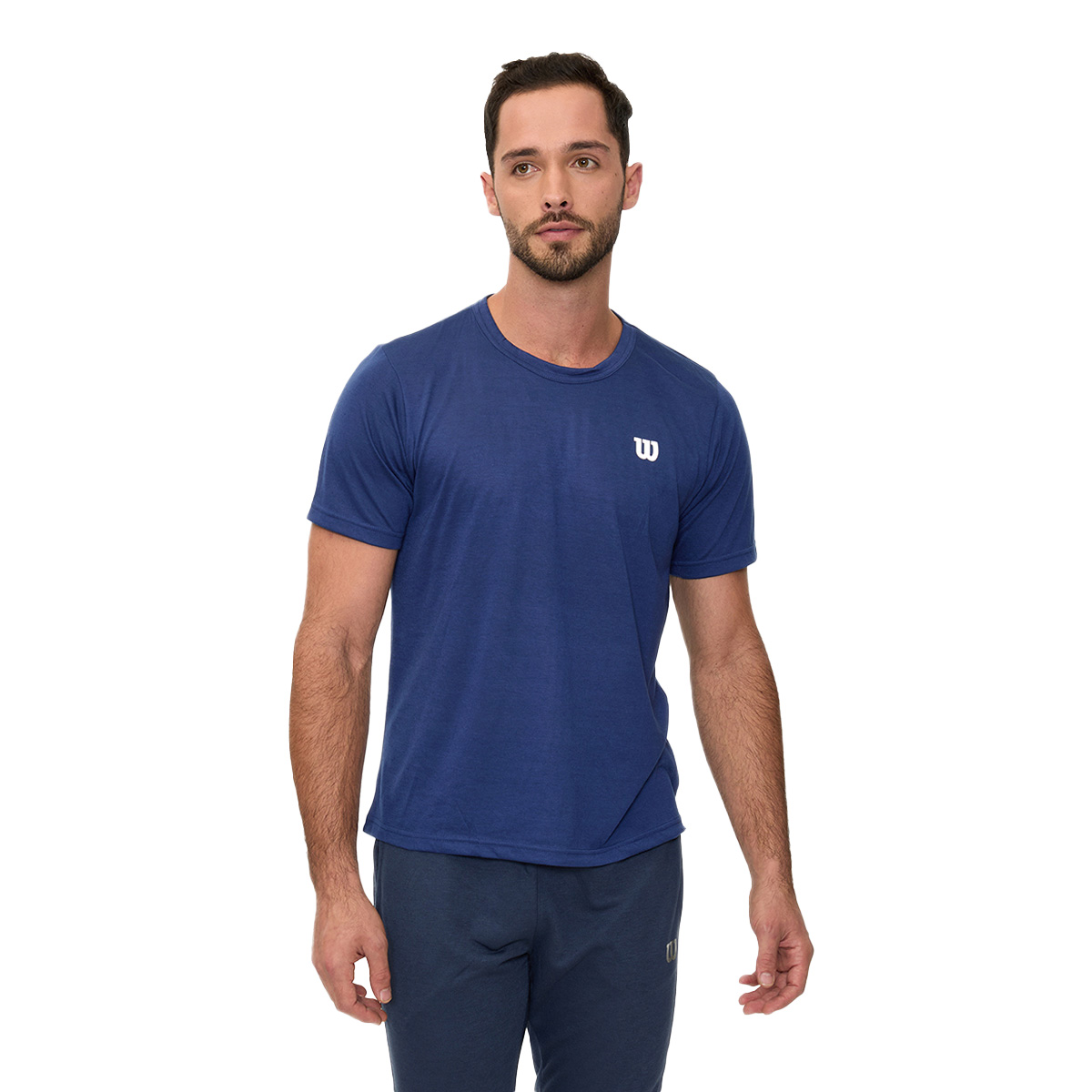 Playera Wilson Polyspun Cuello Redondo lisa para Hombre 