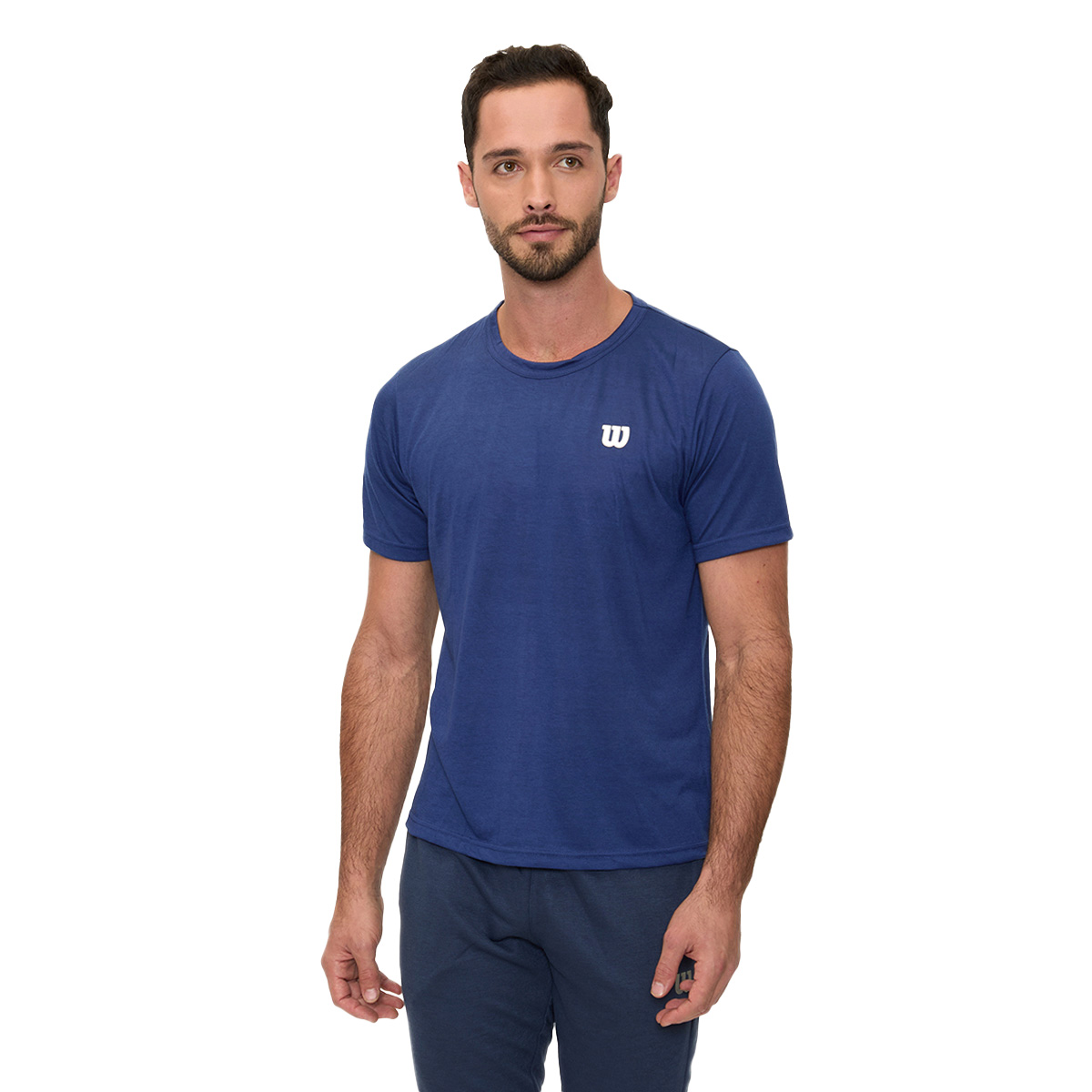 Playera Wilson Polyspun Cuello Redondo lisa para Hombre 