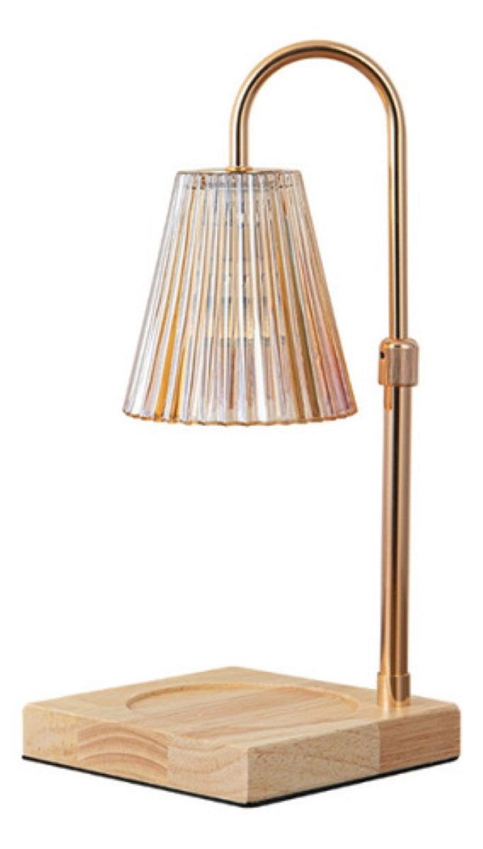 Lampara Para Velas Aromaticas De Velas Con Temporizador DORADO