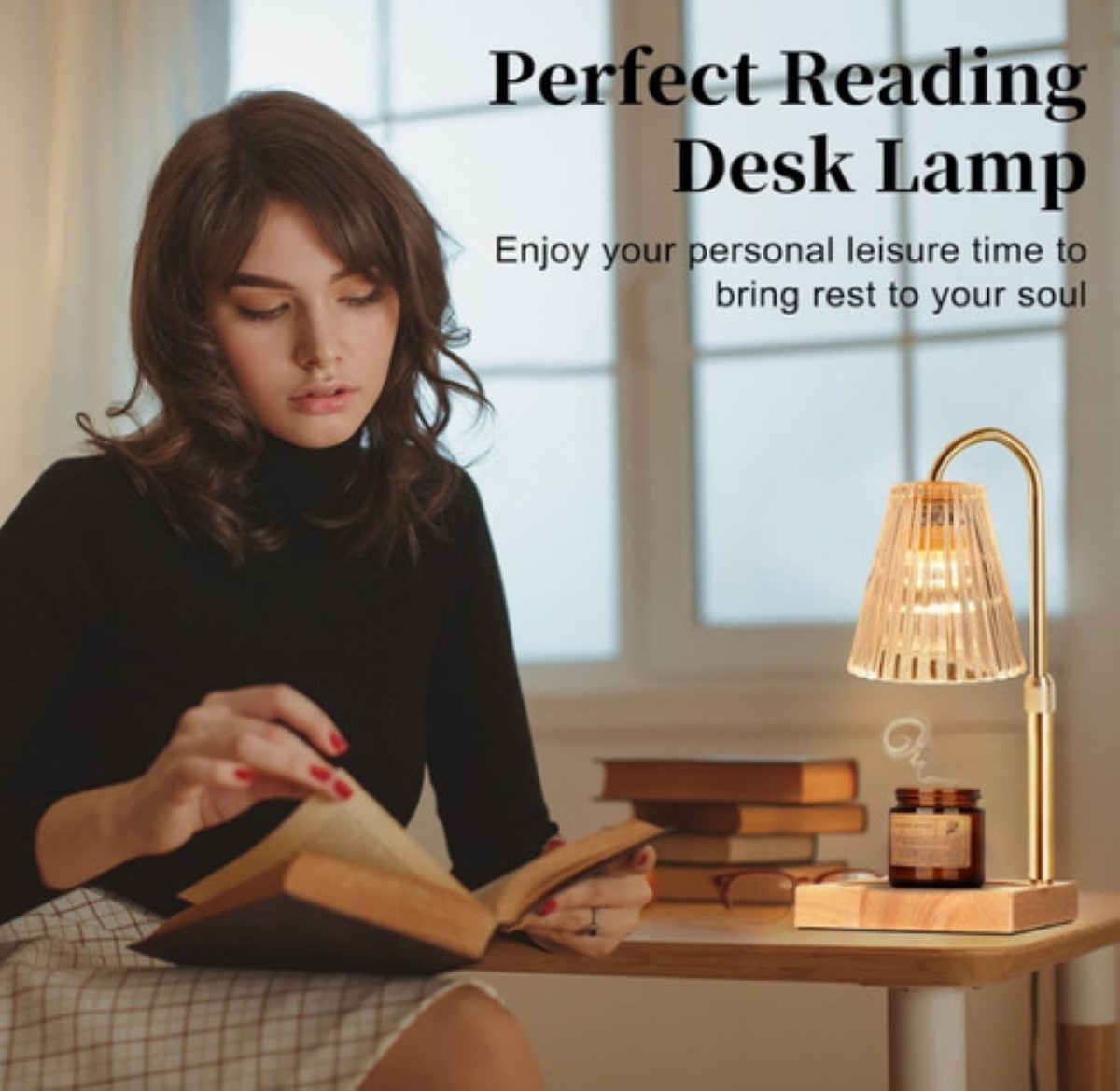 Lampara Para Velas Aromaticas De Velas Con Temporizador DORADO