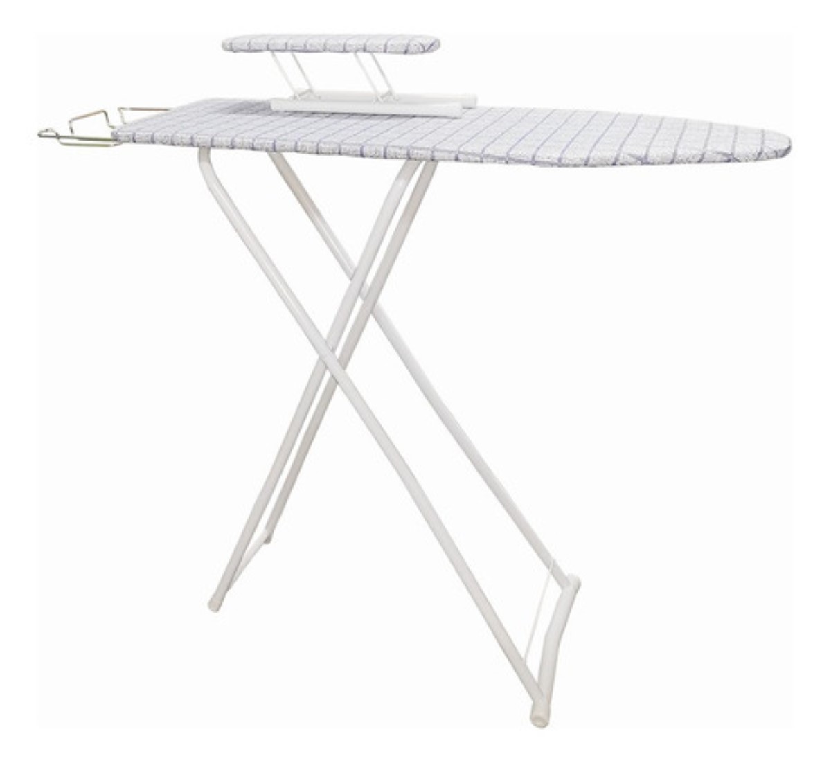 Tabla Burro De Planchar Ajustable Con Portaplanchas Pequeños GRIS