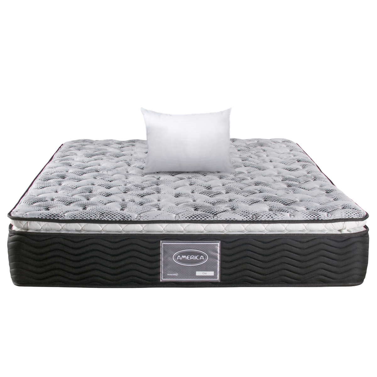 Colchón America Clio Individual + 1 Almohada 