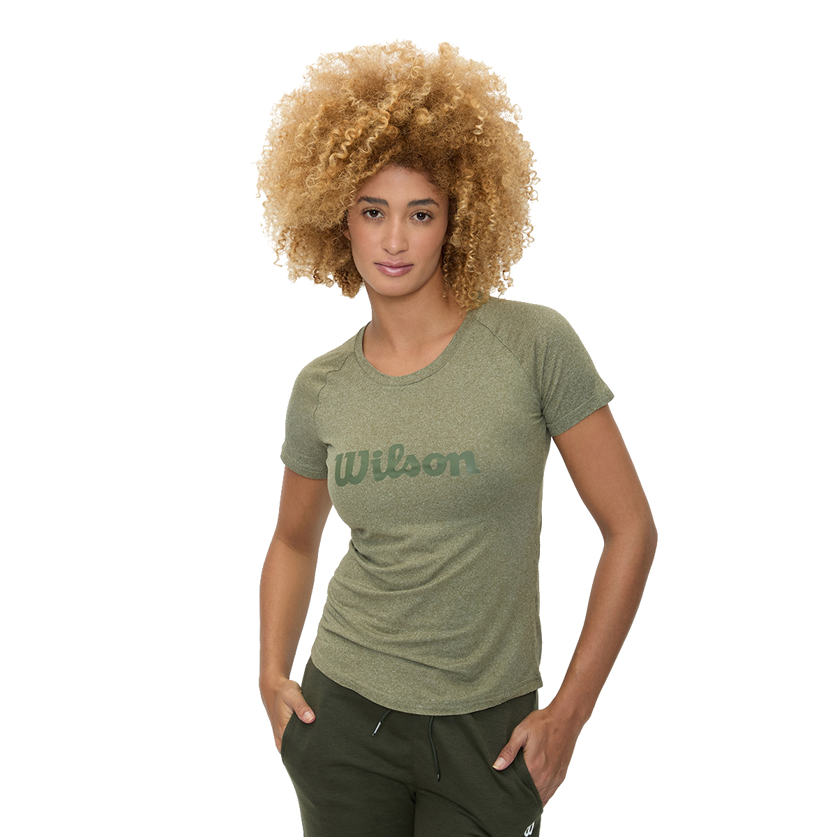 Playera Wilson Cuello redondo Estampada para Mujer