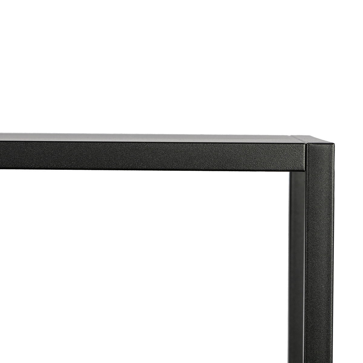 Consola Glow de metal color negro
