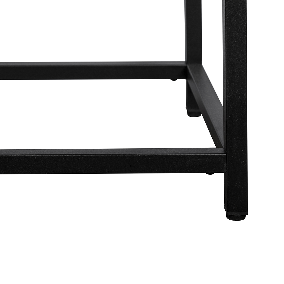 Consola Glow de metal color negro
