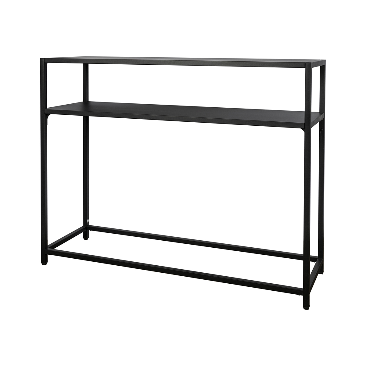 Consola Glow de metal color negro