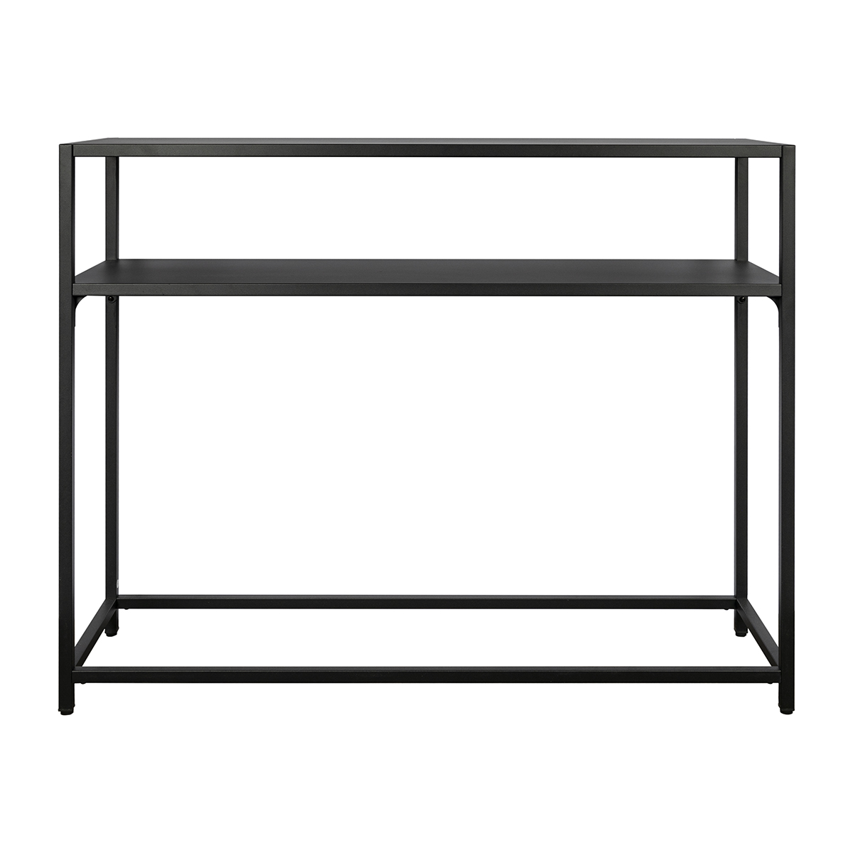 Consola Glow de metal color negro