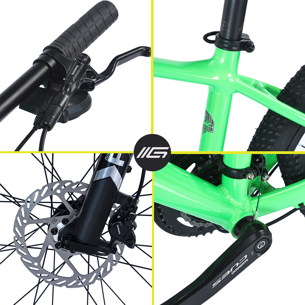 Bicicleta Gravel Barel De Montaña R29, Shimano 18v Verde S
