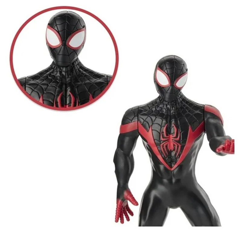 Marvel Spiderman Miles Morales Figura De 30cm De Altura