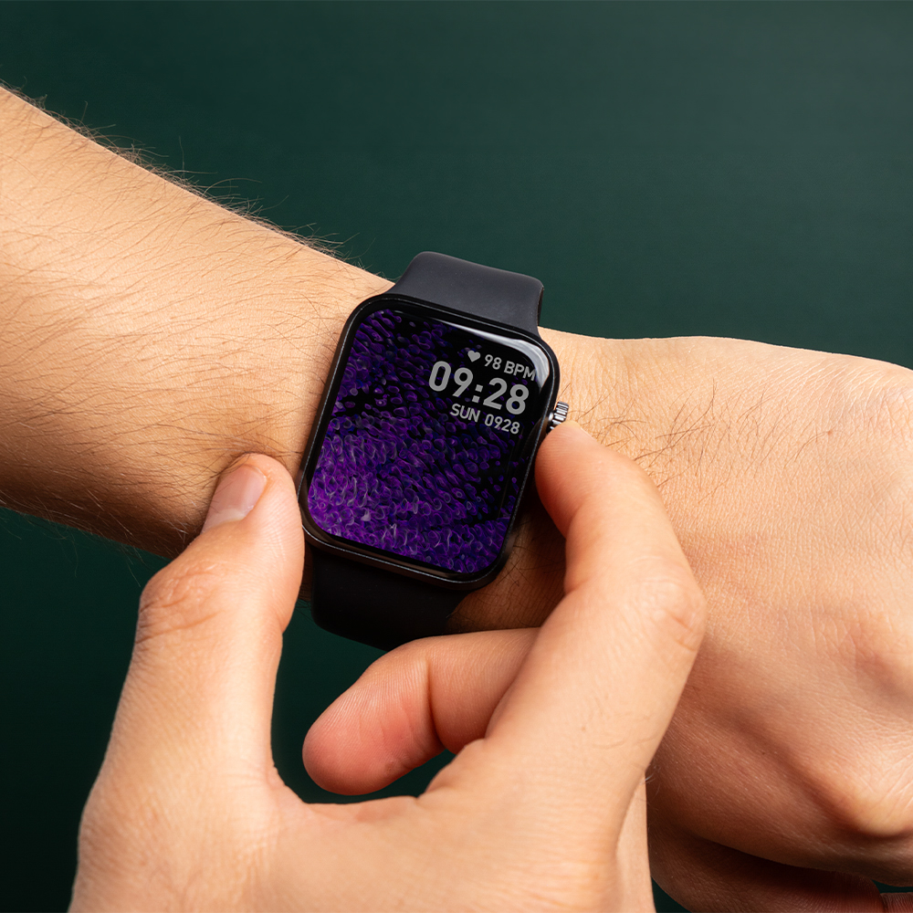 Smartwatch reloj inteligente  STF Kronos Neox |1.78" pulgadas AMOLED Resistencia al agua IP67 Color  negro