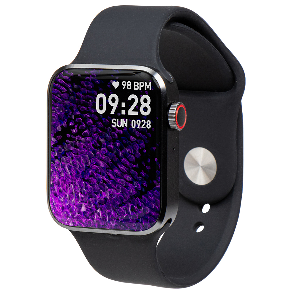 Smartwatch reloj inteligente  STF Kronos Neox |1.78" pulgadas AMOLED Resistencia al agua IP67 Color  negro